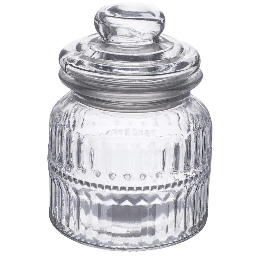 Altom Design stiklinis indas biriems produktams Relief 650 ml., 1vnt.