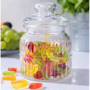 Altom Design stiklinis indas biriems produktams Relief 650 ml., 1vnt.